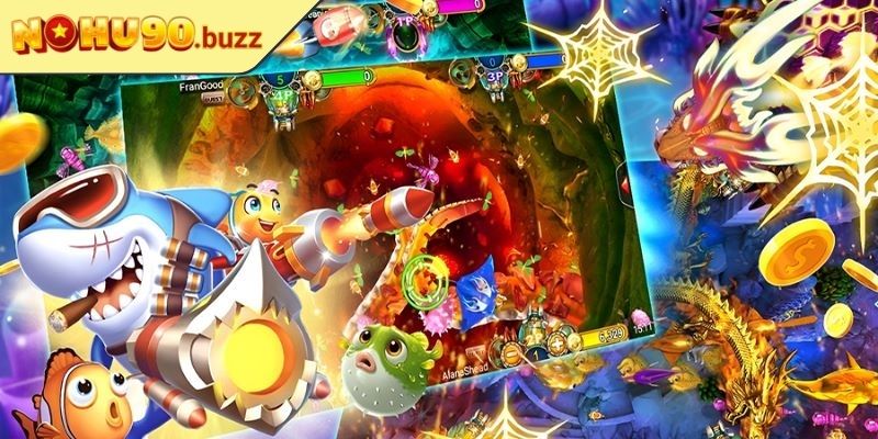 Câu Cá Phát Tài NOHU90 Đổi Thưởng Hấp Dẫn, Bạn Nên Thử 2 Tính năng độc đáo