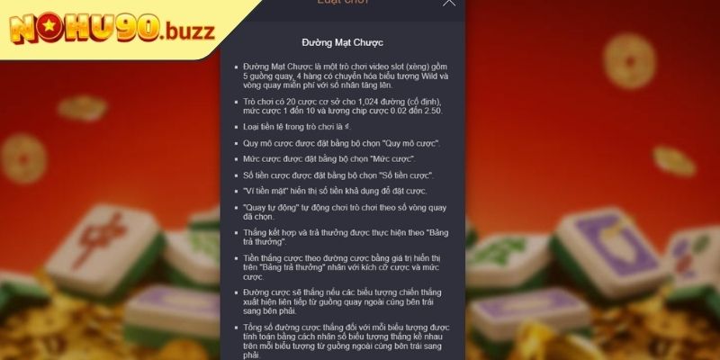 Đường Mạt Chược Nohu90 – Hướng Dẫn Cách Chơi Toàn Diện 3 Quản lý ngân sách hiệu quả
