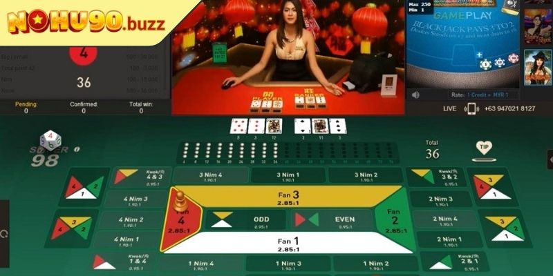 Khái quát về Fantan NOHU90 và luật chơi cơ bản
